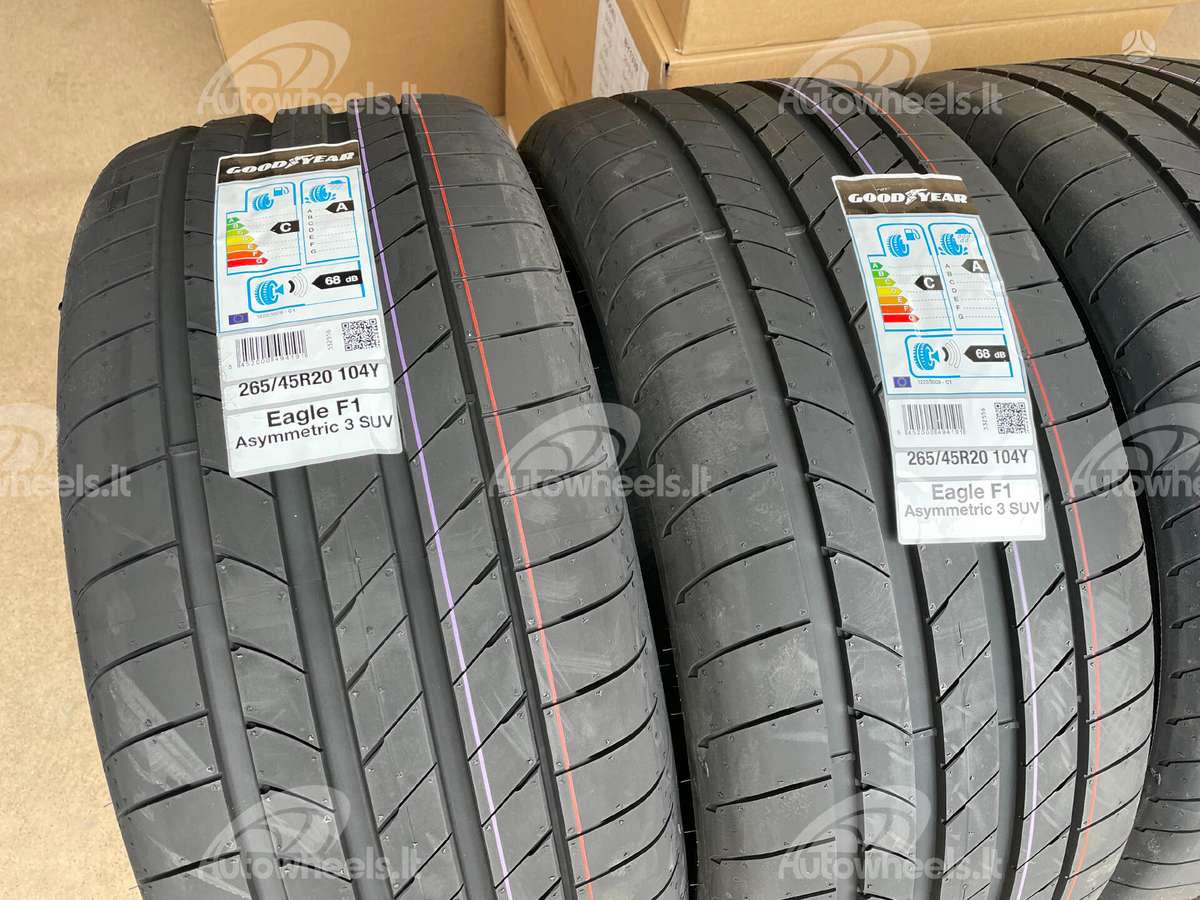 Goodyear Eagle F1-3 SUV Macan, summer 265/45 R20