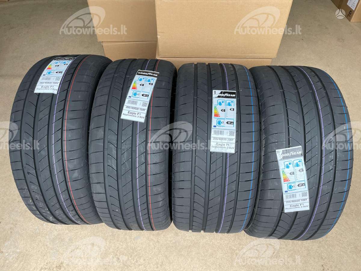 Goodyear Eagle F1-3 SUV Macan, summer 265/45 R20