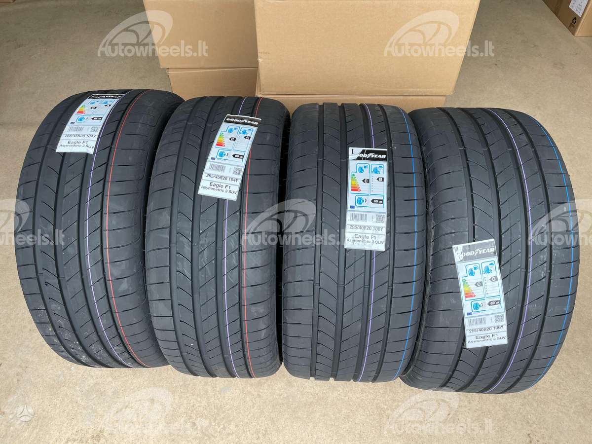Goodyear Eagle F1-3 SUV Macan, summer 295/40 R20