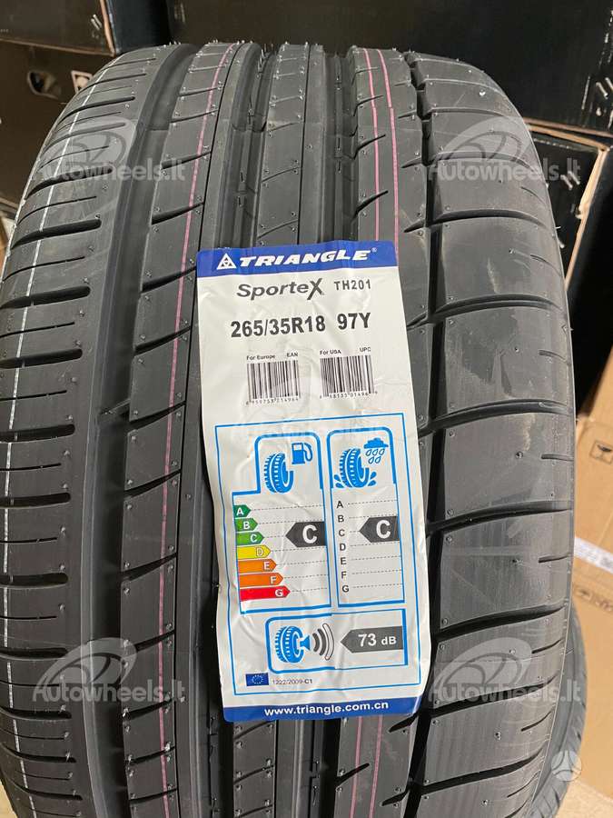 Triangle Sportex TH201, летние 265/35 R18