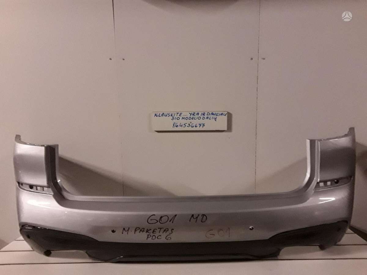 BMW X3 dalimis