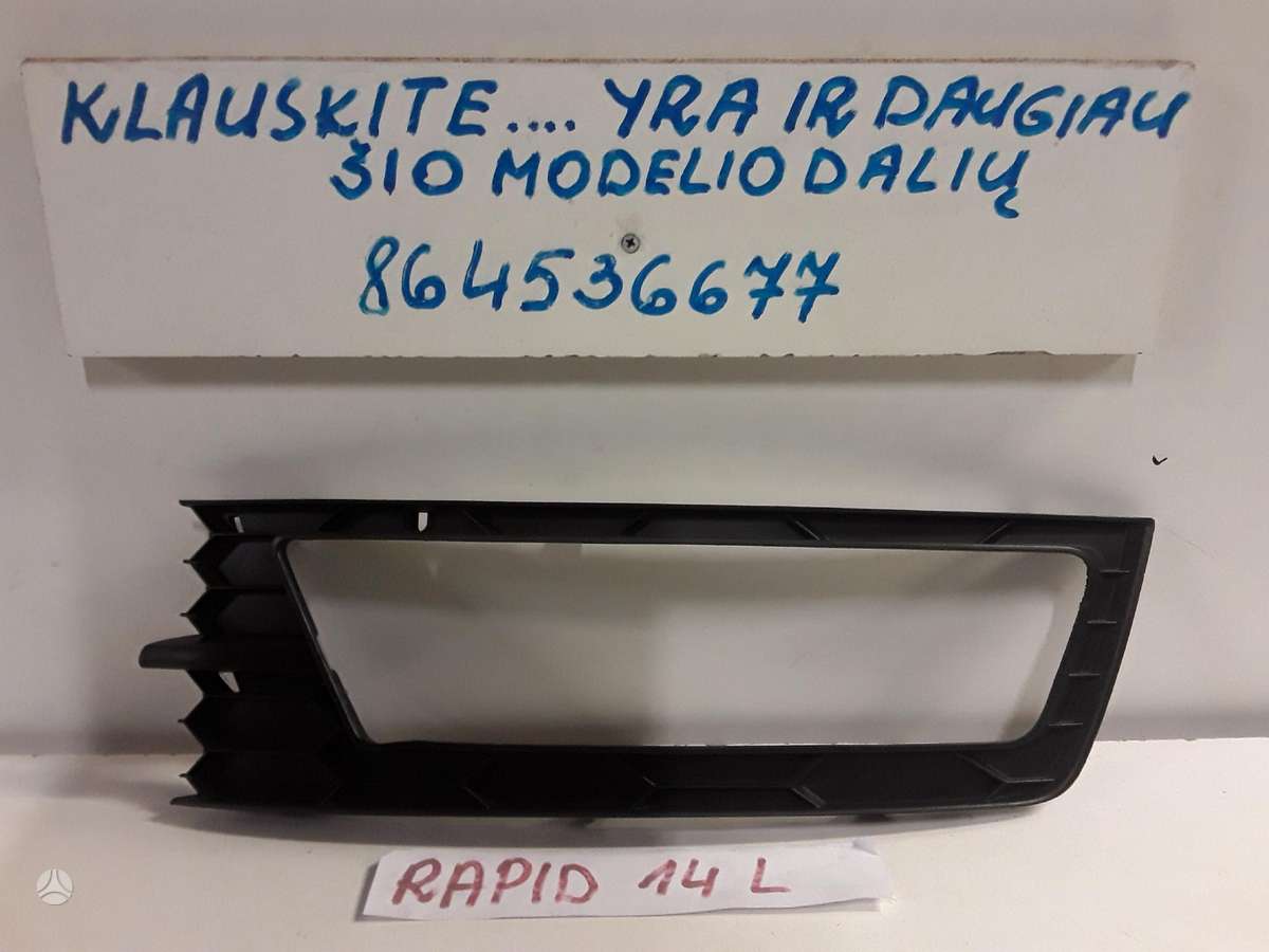 Skoda Rapid dalimis