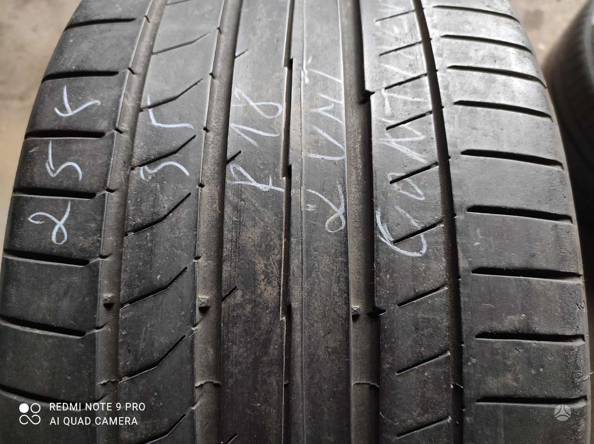 Continental, vasarinės 255/35 R18