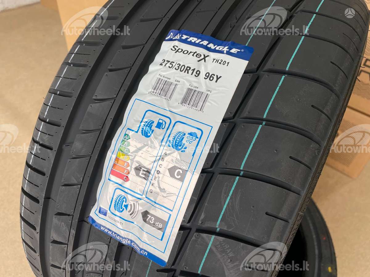 Triangle Sportex TH201, летние 275/30 R19