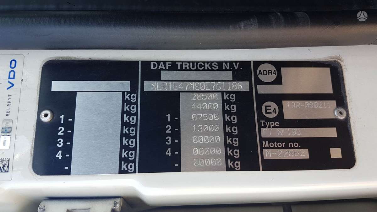 DAF XF105.460, тягачи