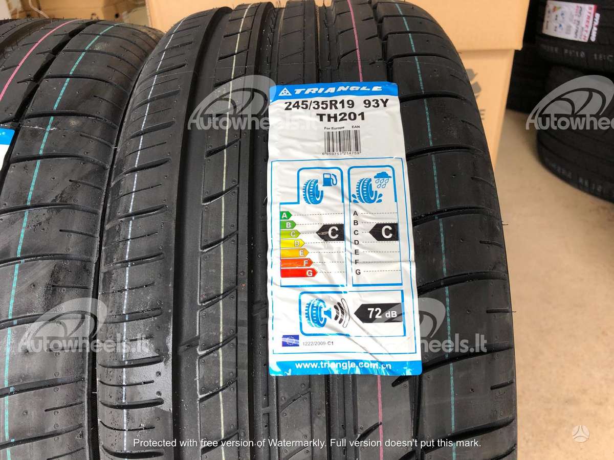 Triangle TH201, vasarinės 245/35 R19