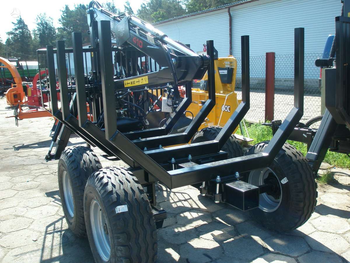 Palms PALMS 2D/6S/8S/9S/10D/12D/14D, forestry trailers (self-loading)