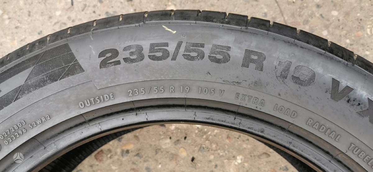 Continental, summer 235/55 R19