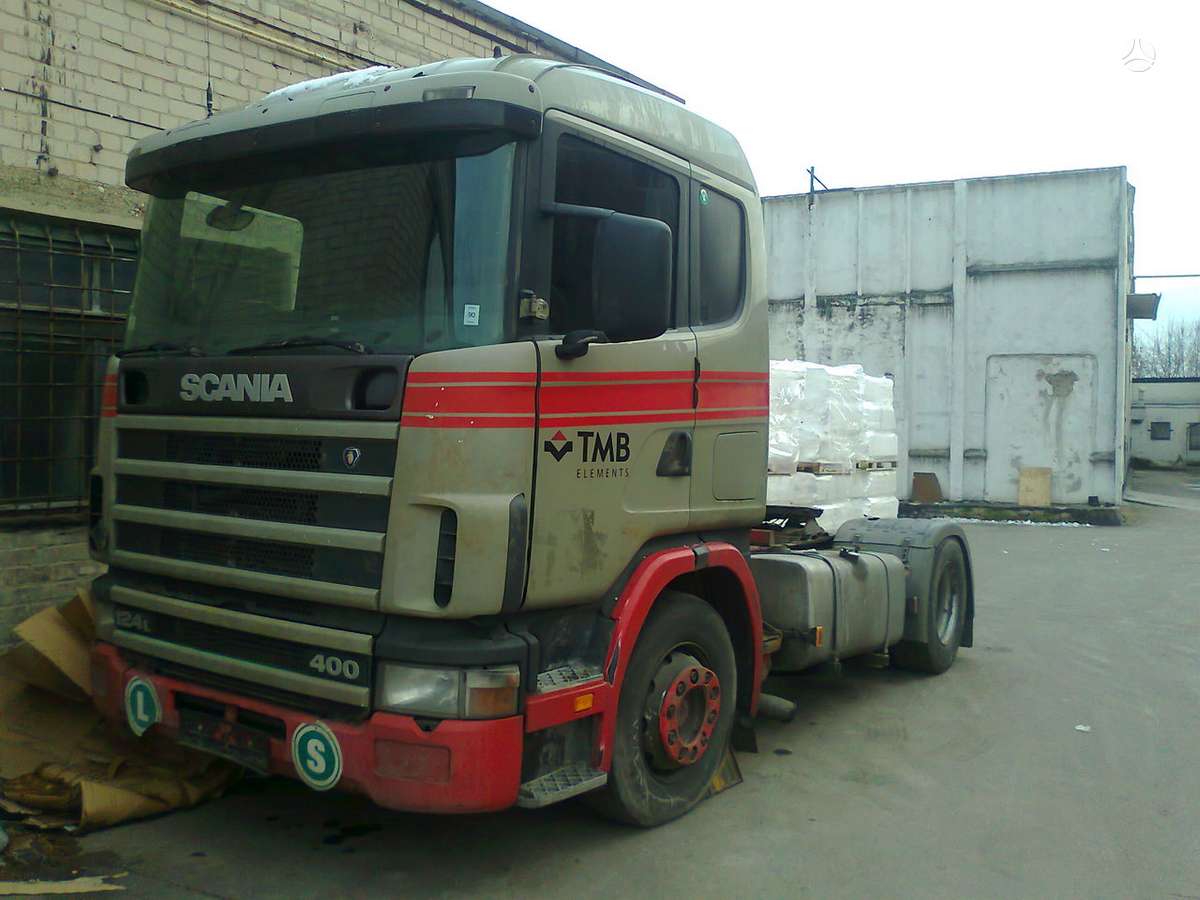 Scania 124, vilkikai