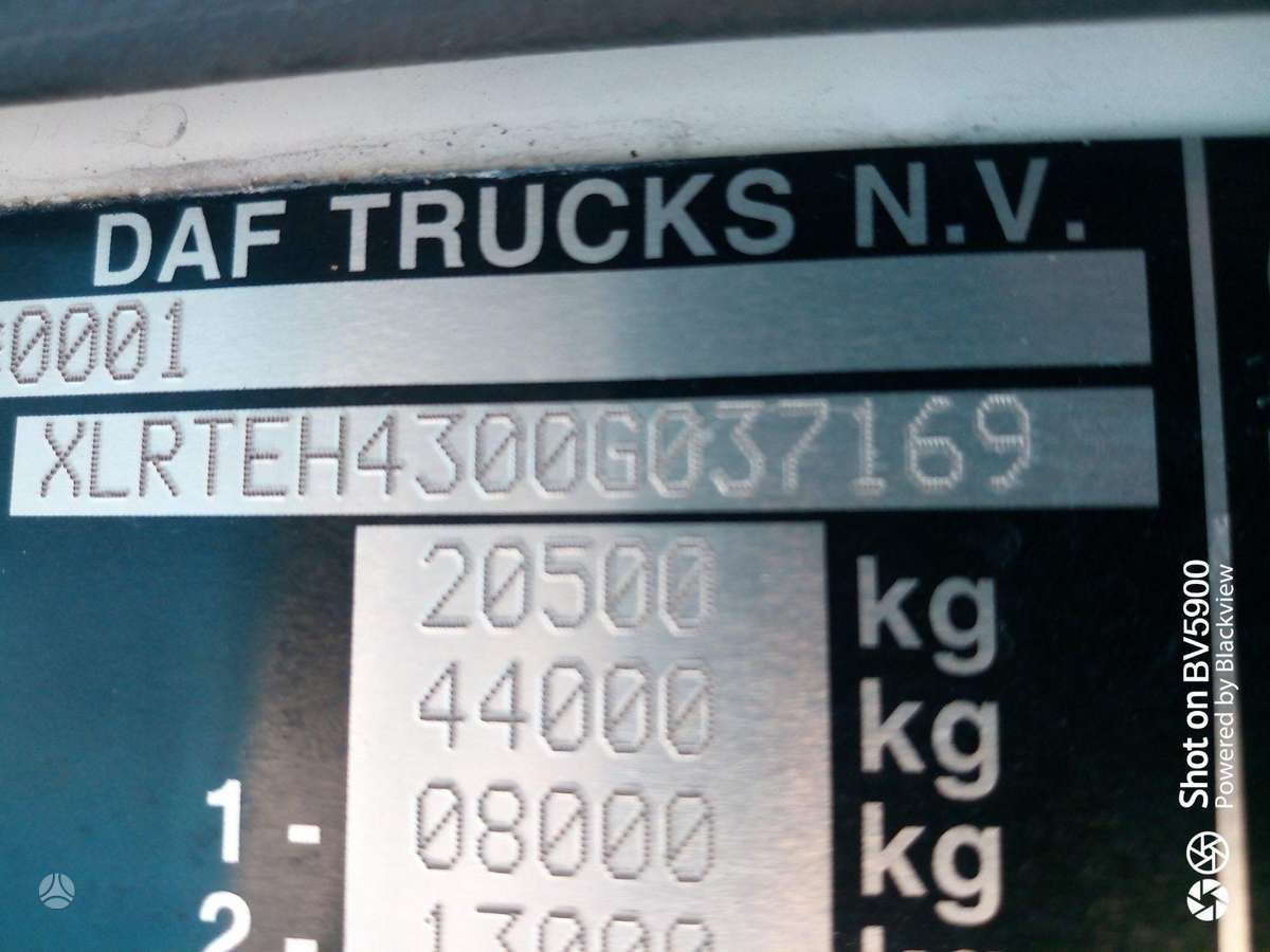 DAF XF E6 460 FT, тягачи