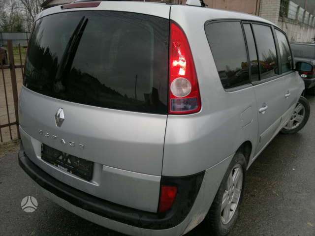 Renault Espace dalimis. 2001 05m 2 2hdi 3 0hdi