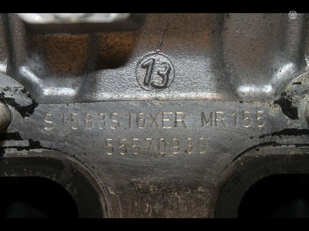 Opel Zafira, A16xer, cylinder head
