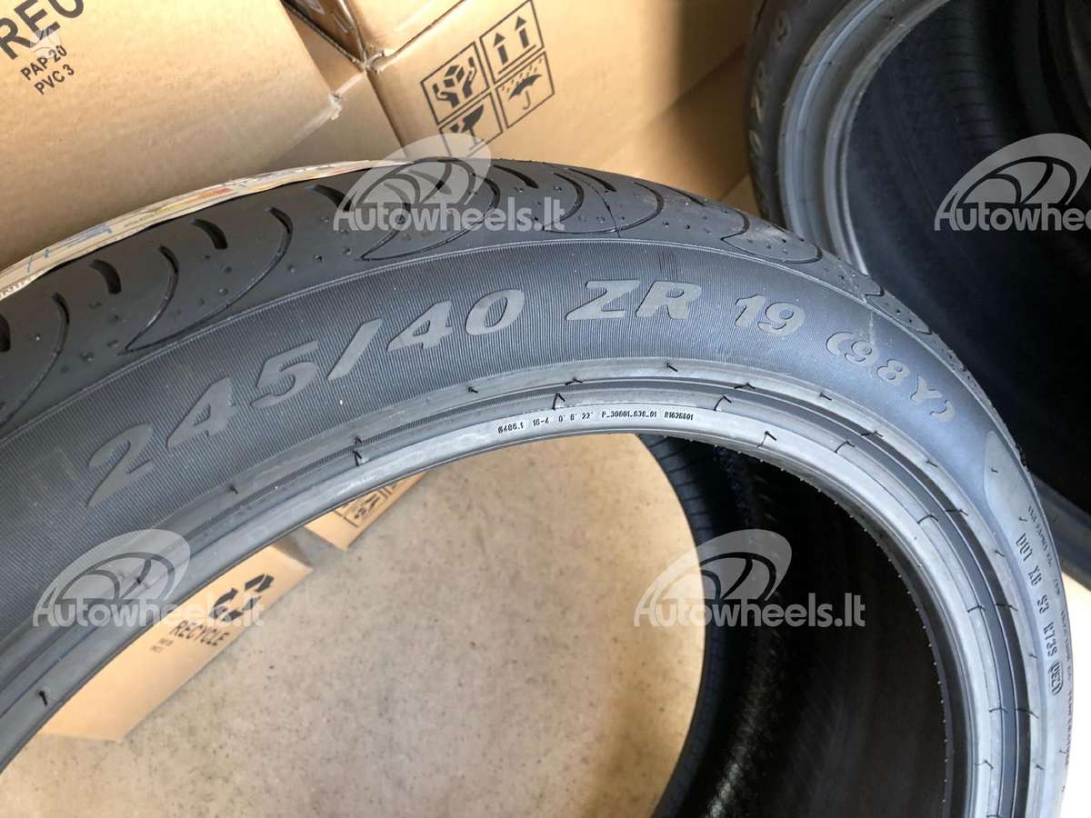 Pirelli PZERO NERO, summer 245/40 R19