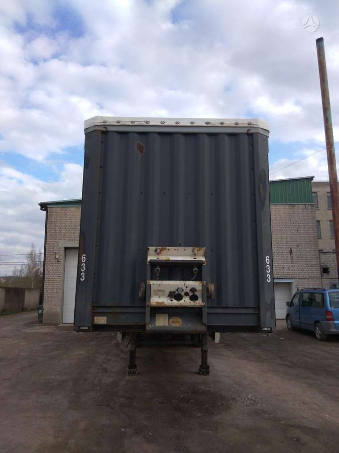 Krone SDP27, curtain / tarpaulin