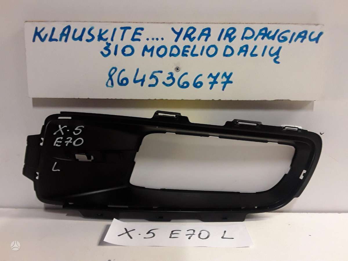 BMW X5 dalimis