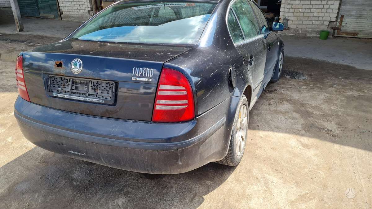 Skoda Superb по частям