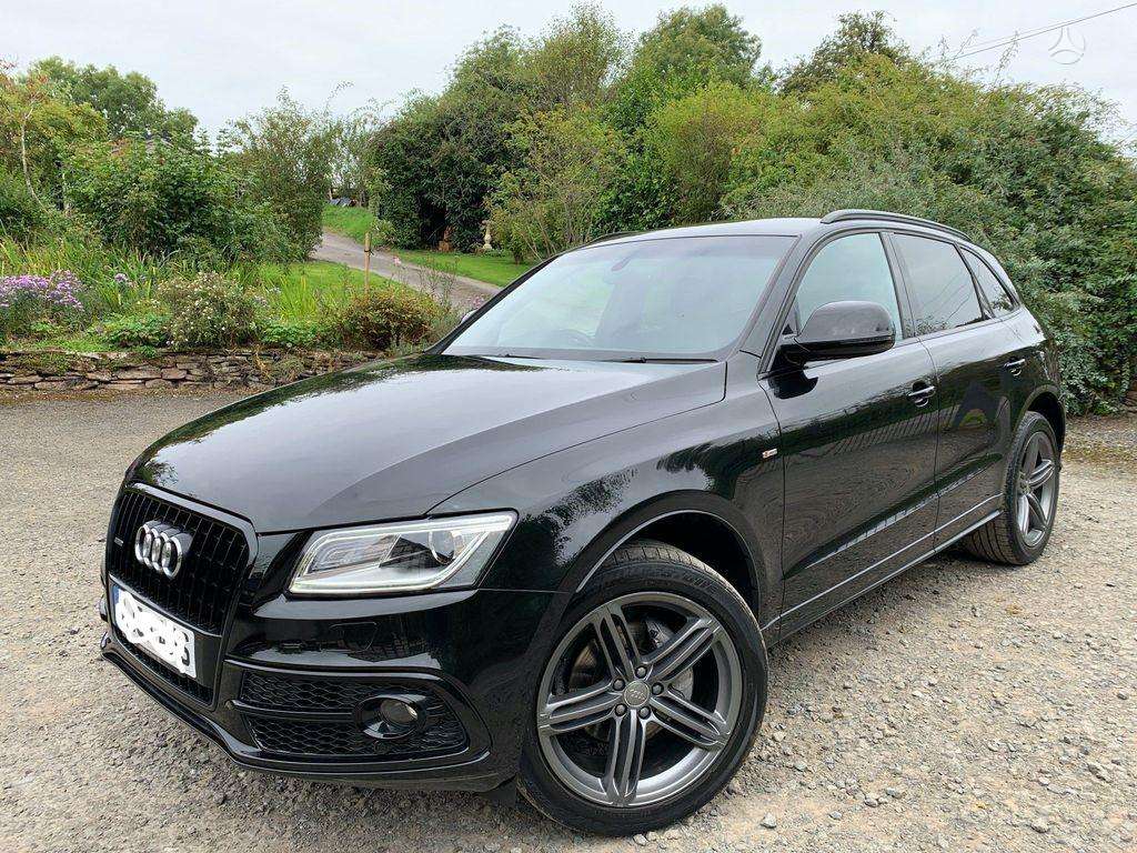 Audi Q5 dalimis. Variklio defektas