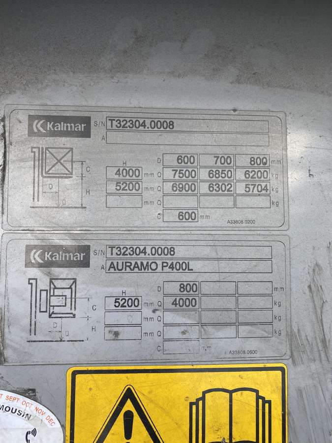 Kalmar GCE 75-6, forklifts
