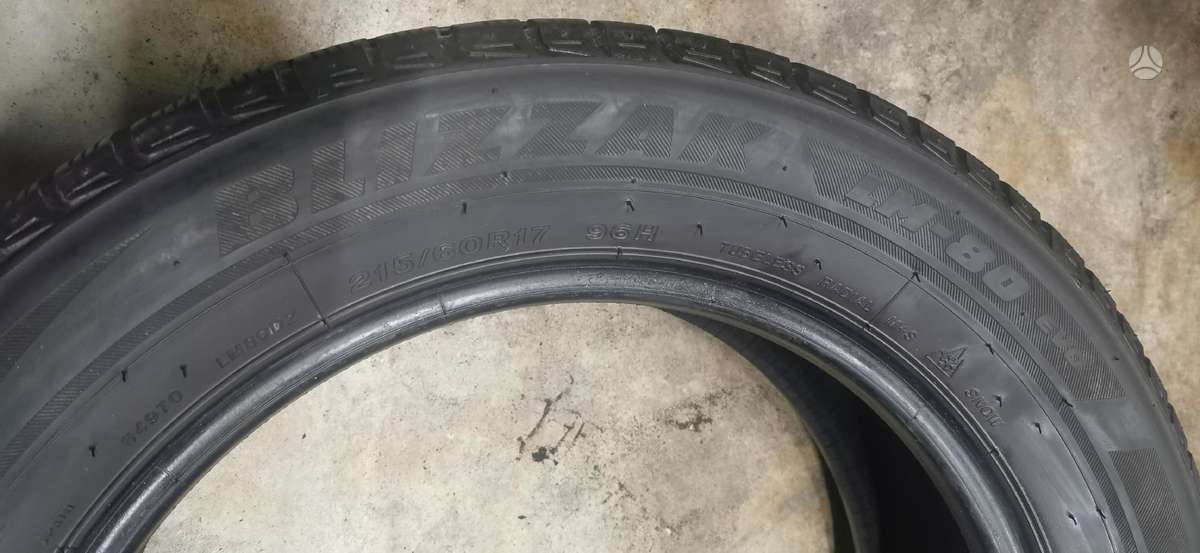 Bridgestone, winter 215/60 R17