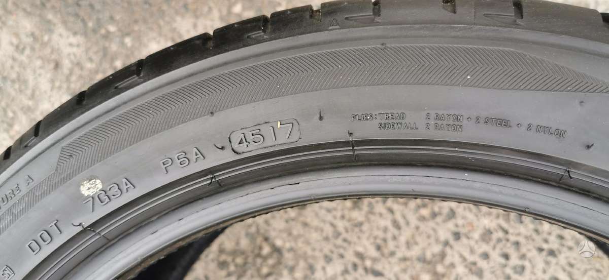 Bridgestone, vasaras 255/40 R18
