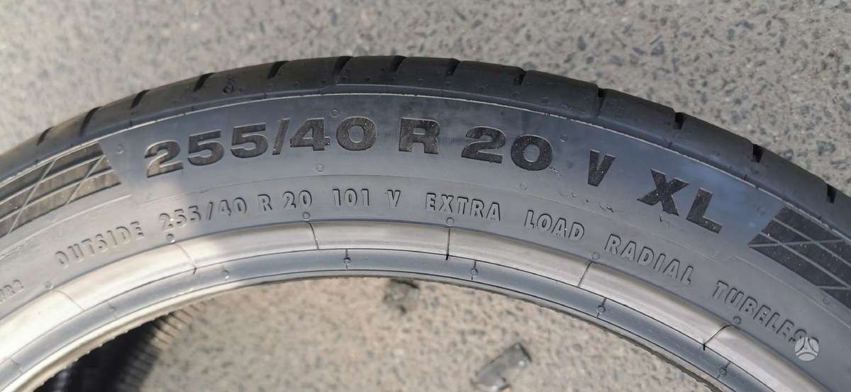 Continental, vasarinės 255/40 R20