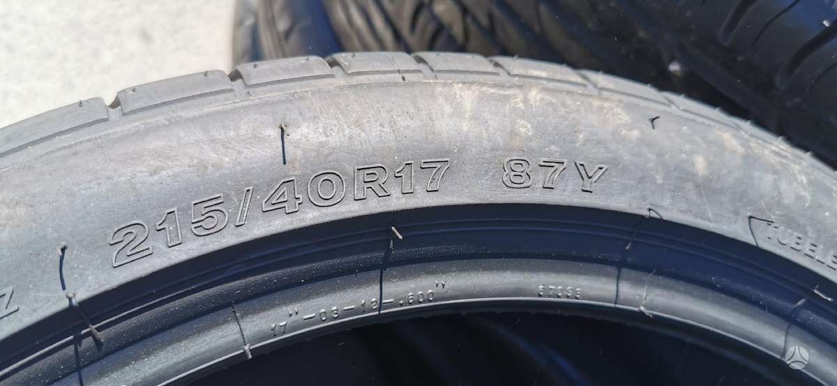 Bridgestone, летние 215/40 R17