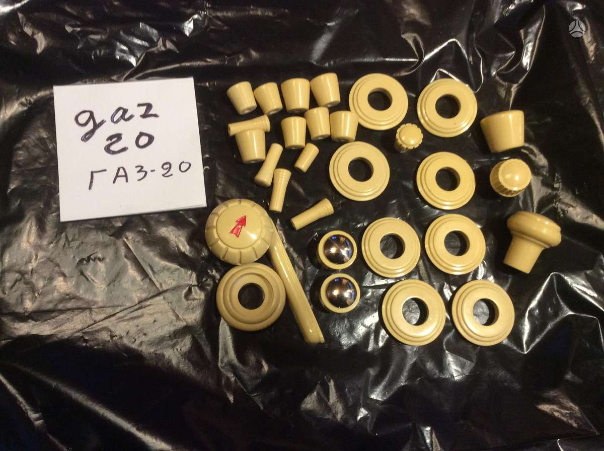 GAZ M-20 Pobeda salono detalės