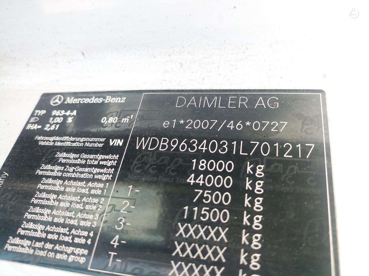 Mercedes-Benz ACTROS, тягачи