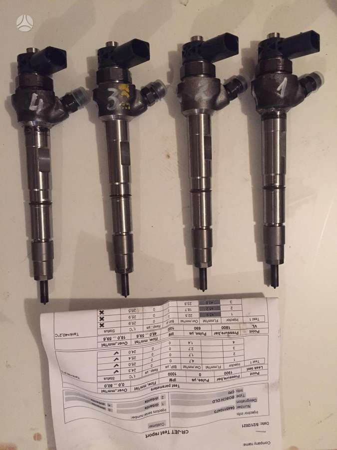 Audi A3, 04L130277AD 0445110473 DCXA, injection system
