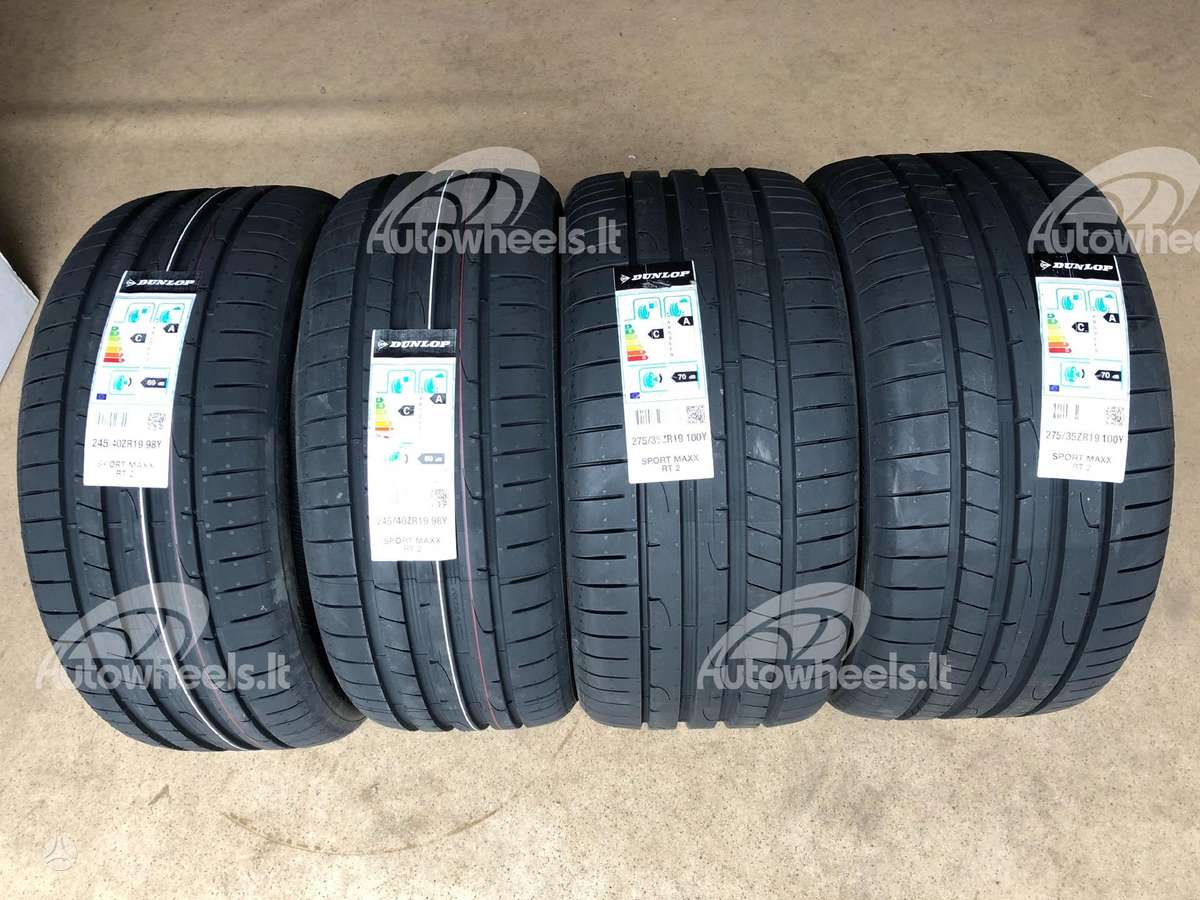 Dunlop SPORT MAXX RT2, summer 245/40 R19
