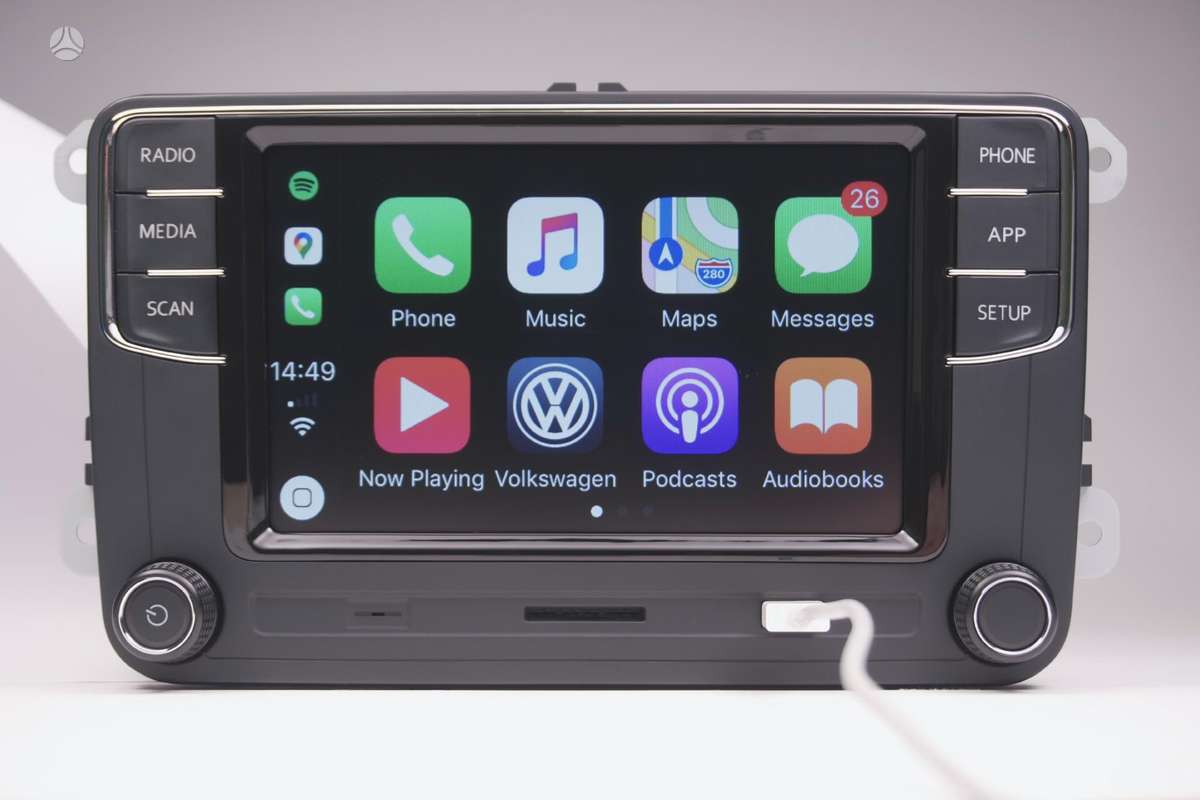 BLG Volkswagen RCD 330G, multimedia and navigation
