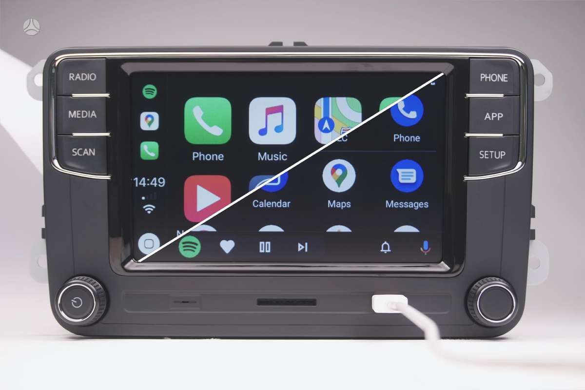 BLG Volkswagen RCD 330G, multimedia and navigation