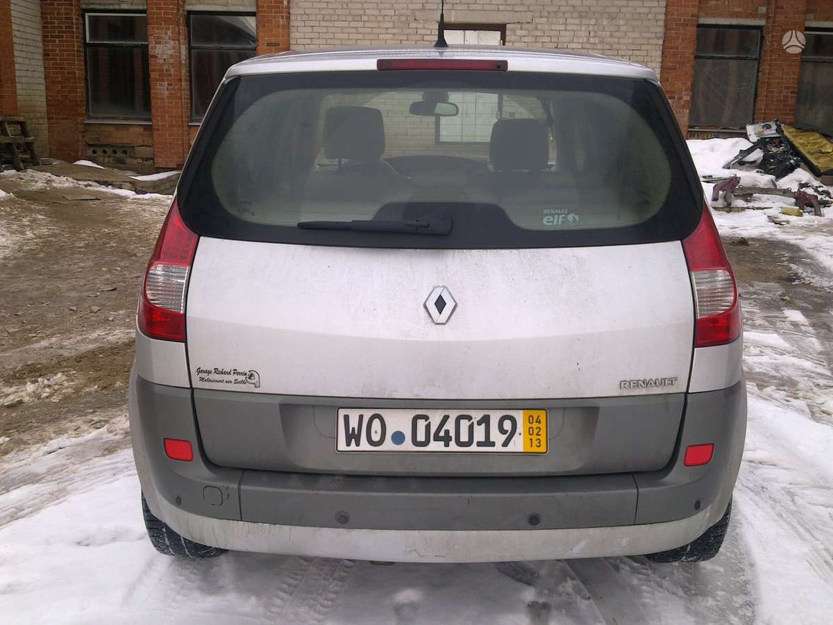 Renault Scenic по частям
