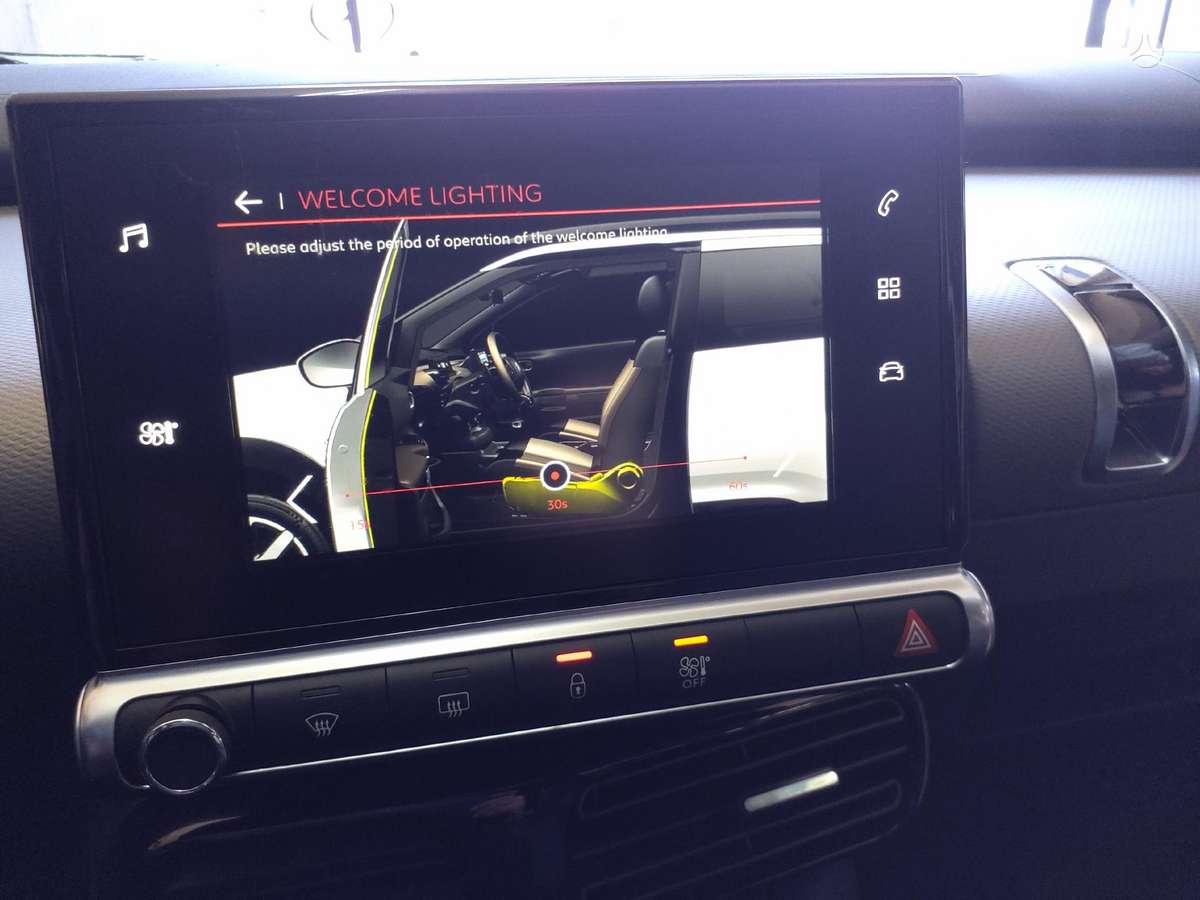 Citroen C4 Cactus dalimis. Ryda 4000km
