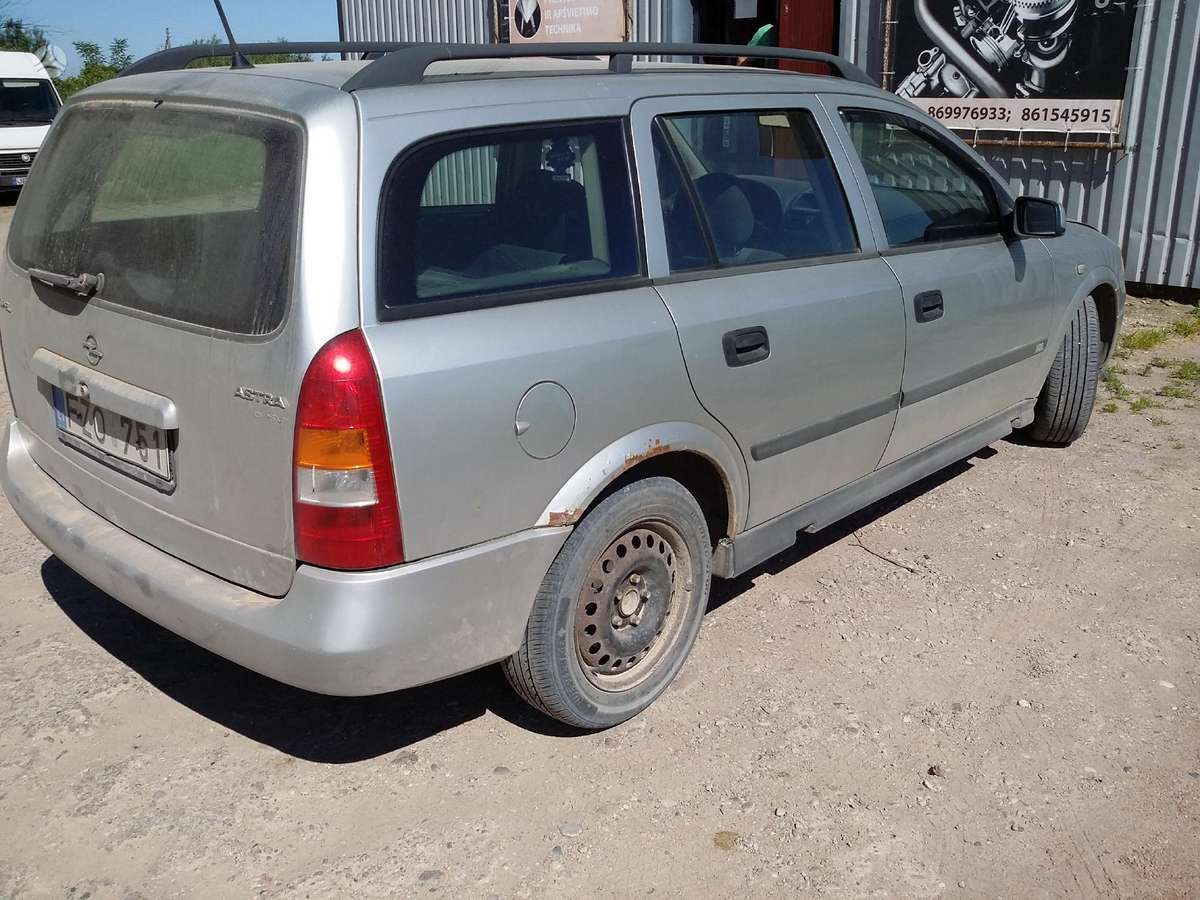Opel Astra по частям. Dalimis