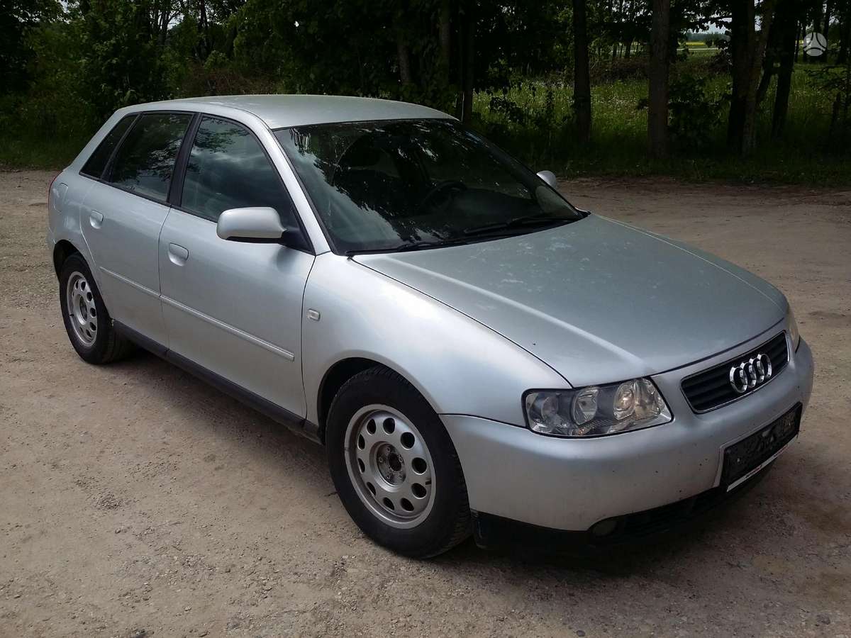 Audi A3 dalimis. Dalimis