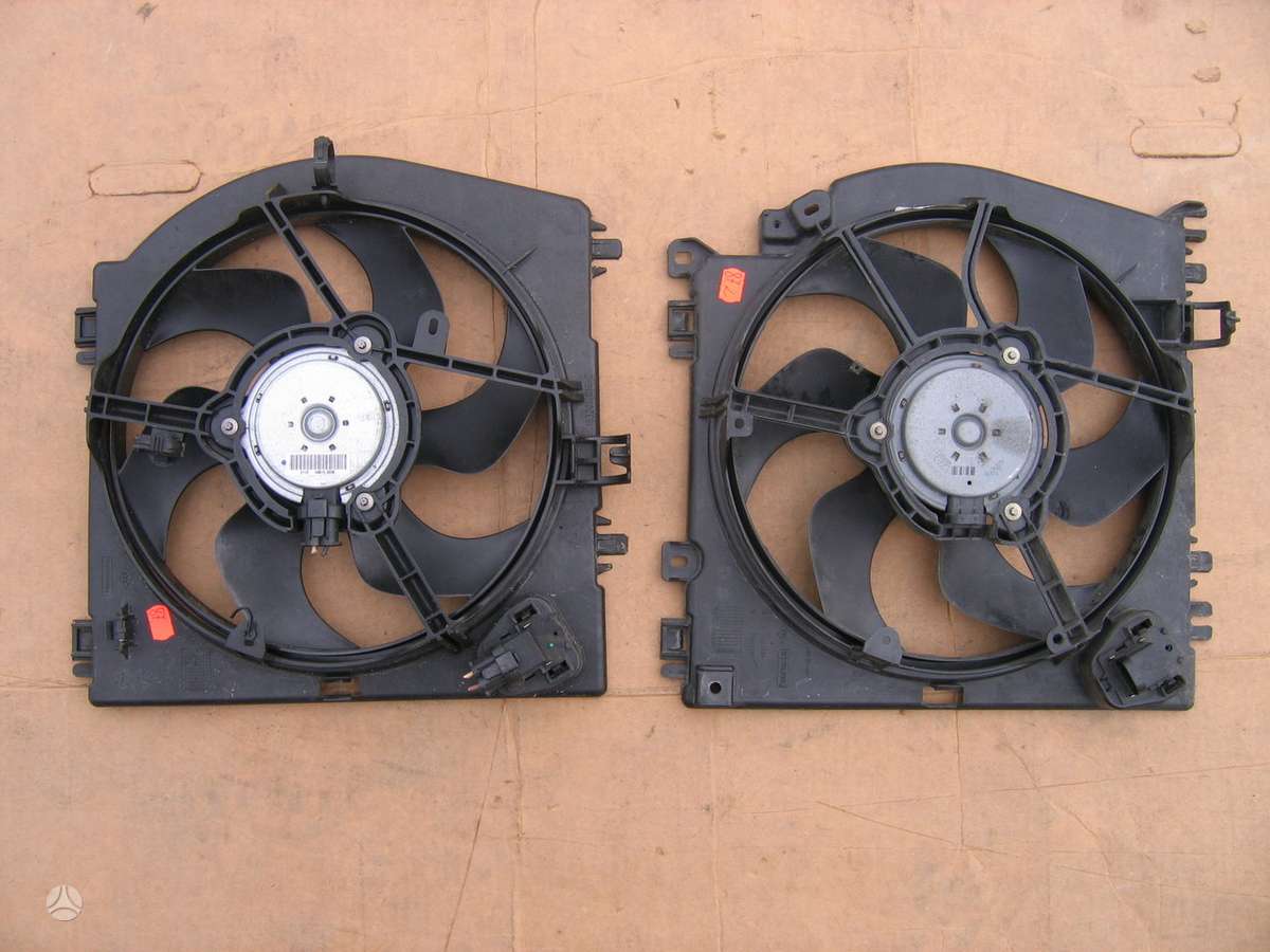 Renault Modus, 8200489879, vandens radiatorius, ventiliatorius