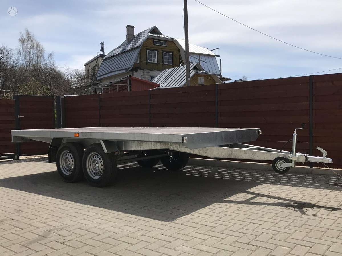 KTS Virinta, lingės, pastiprinta, passenger car trailers