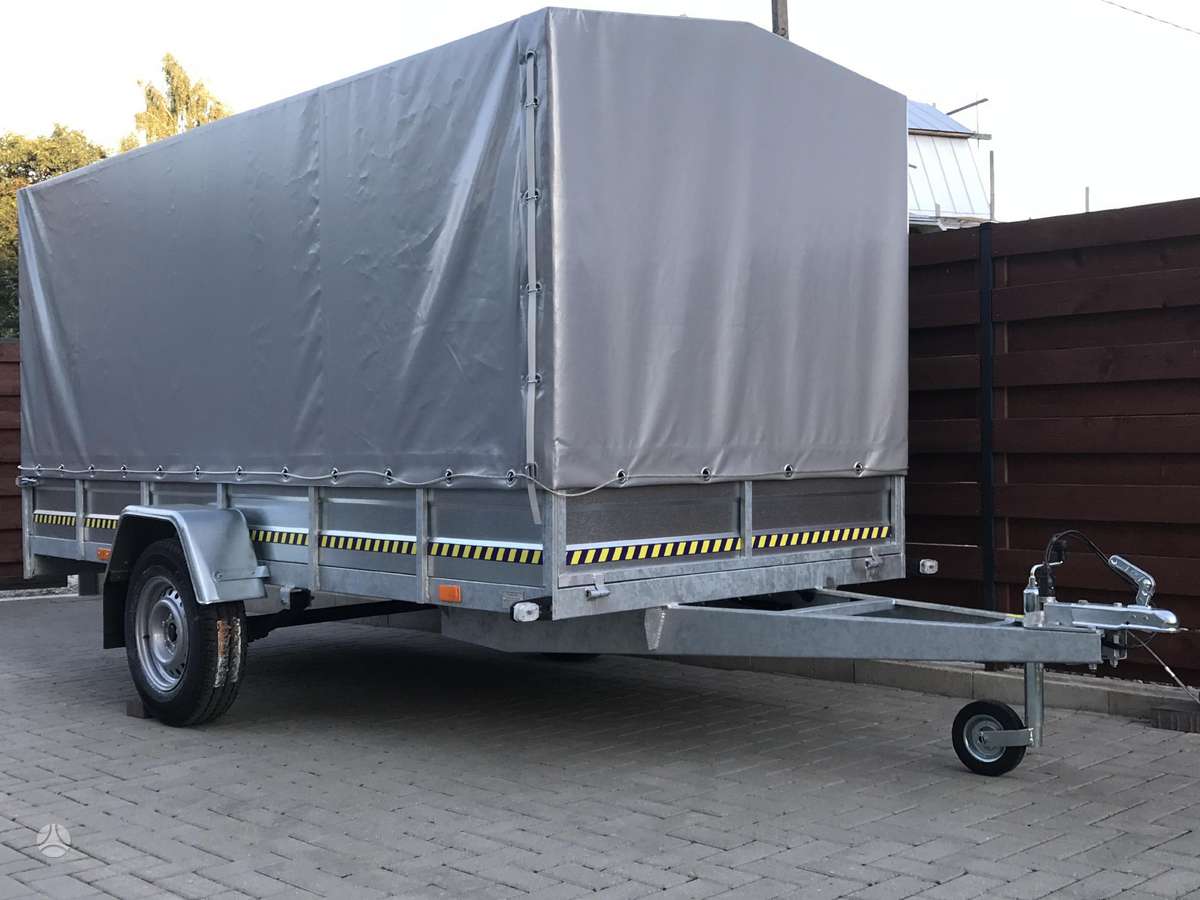 KTS Virinta, lingės, pastiprinta, passenger car trailers