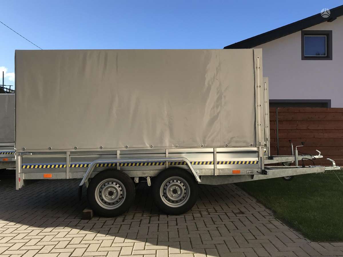 KTS Virinta, lingės, pastiprinta, passenger car trailers