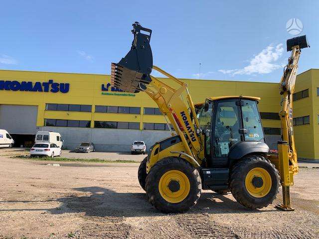 Komatsu WB97S-8, excavator loader