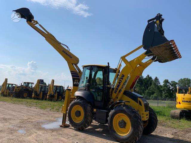 Komatsu WB97S-8, excavator loader