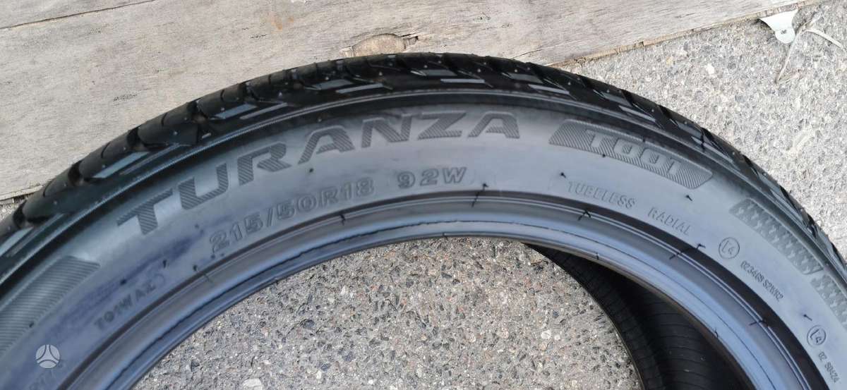 Bridgestone, summer 215/50 R18