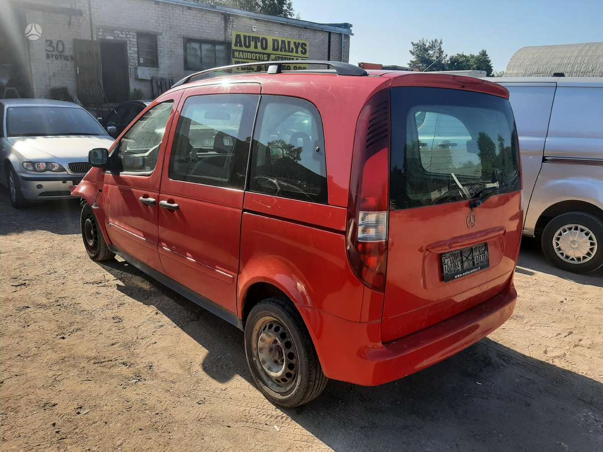 Mercedes-Benz Vaneo Dalis pristatome