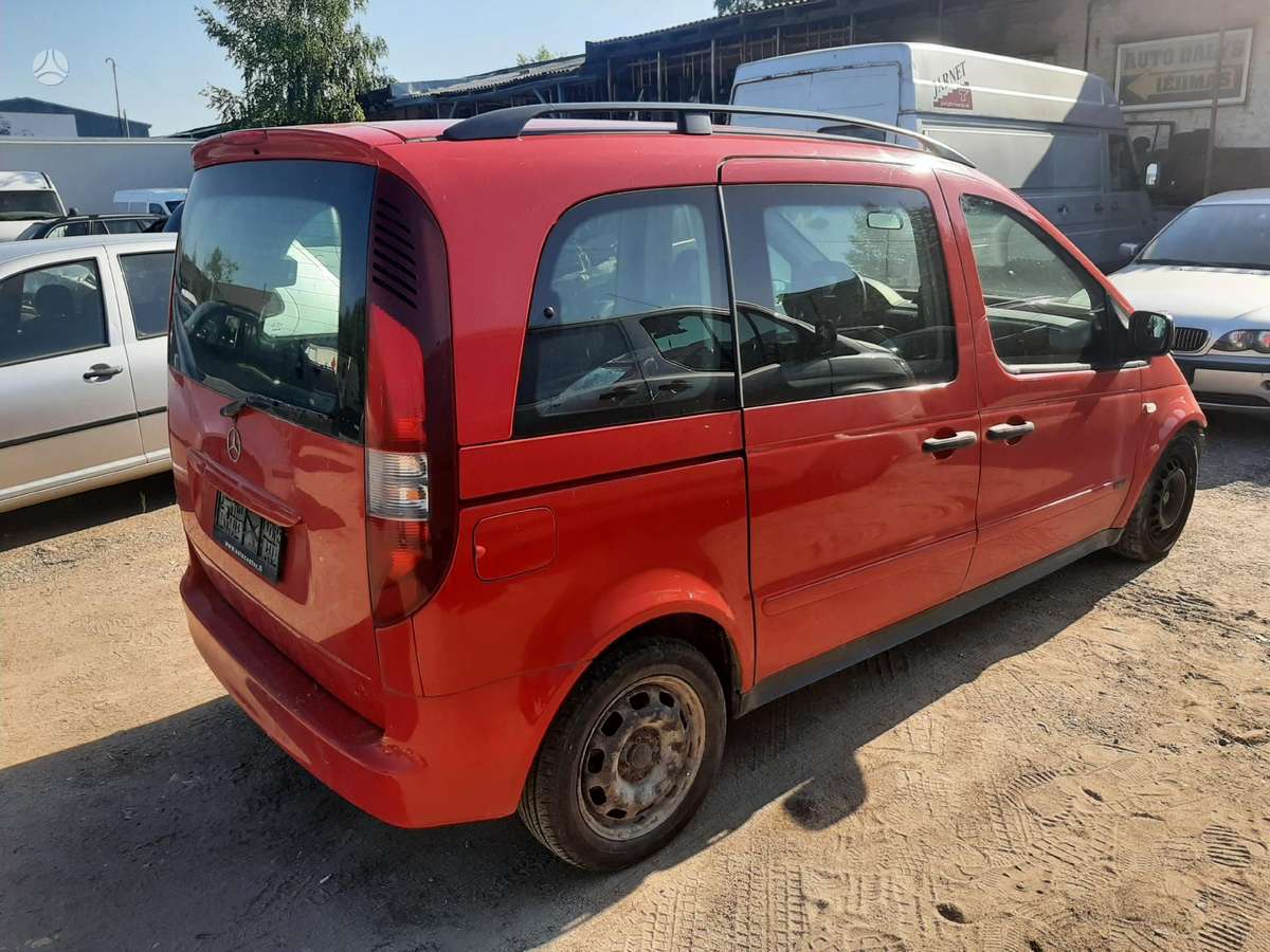 Mercedes-Benz Vaneo Dalis pristatome
