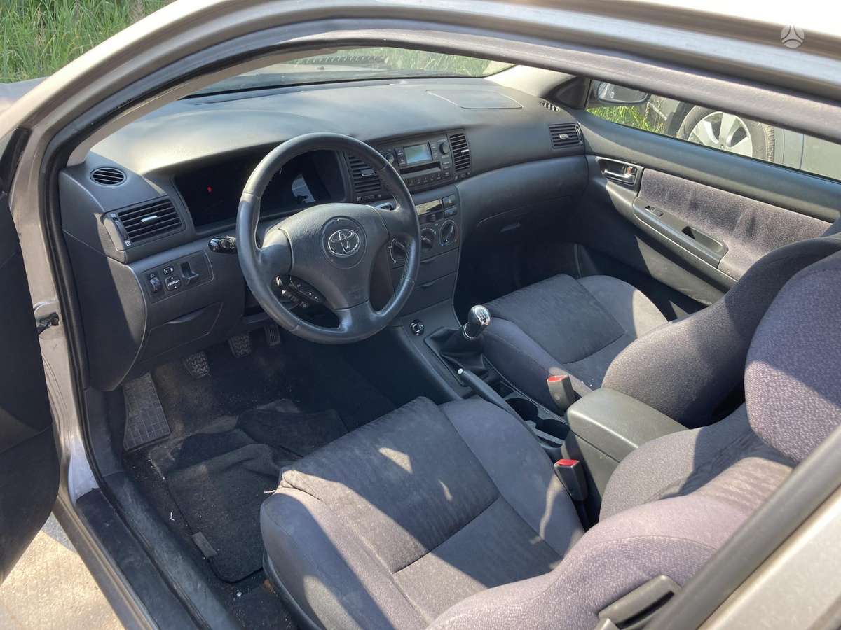 Toyota Corolla rezerves daļās