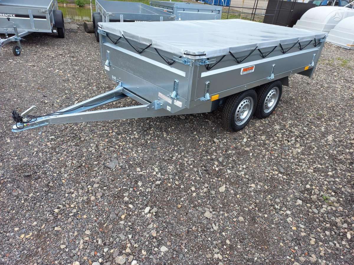 Neptun Dviašė su B kategorija, passenger car trailers
