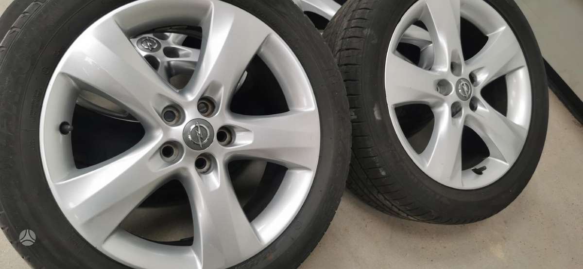 Opel, light alloy, R17