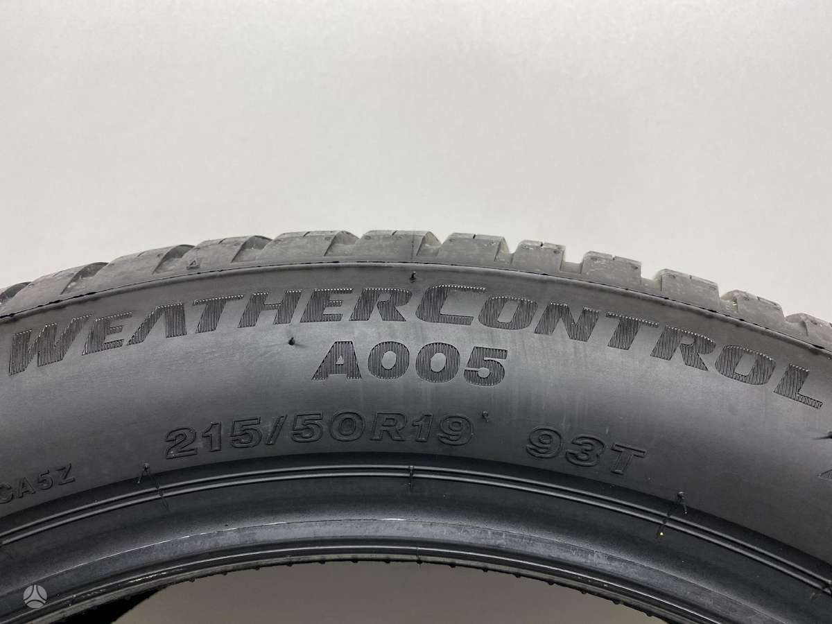 Bridgestone WeatherControlA005 2020m, universalios 215/50 R19