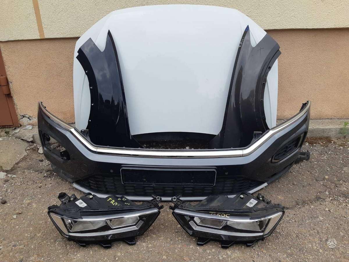 Volkswagen T-Roc kėbulo dalys